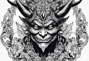 Demon stealing my soul tattoo idea