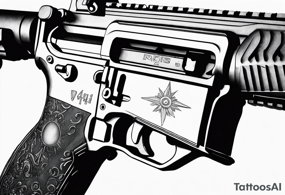 Ar 15 tattoo idea