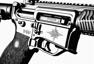 Ar 15 tattoo idea