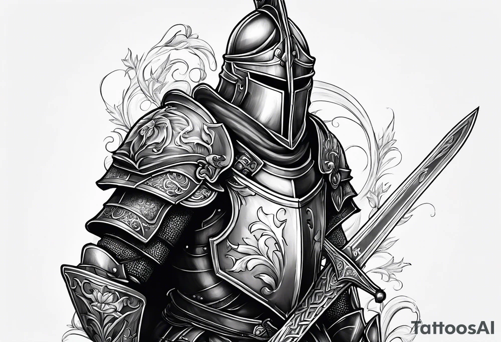 Knight tattoo idea