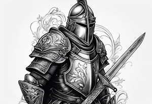 Knight tattoo idea