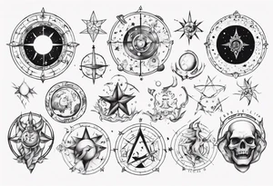 belier astrologie tattoo idea