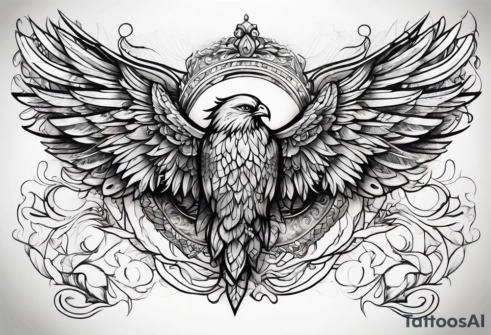 Wings tattoo idea