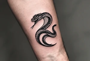 streetwear snake tattoo idea