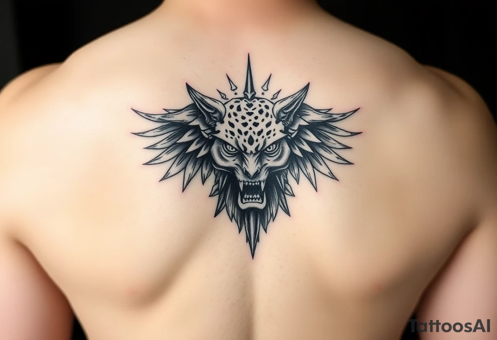 The tattoo is too big, and the frame is not straight. Can you help? tattoo idea