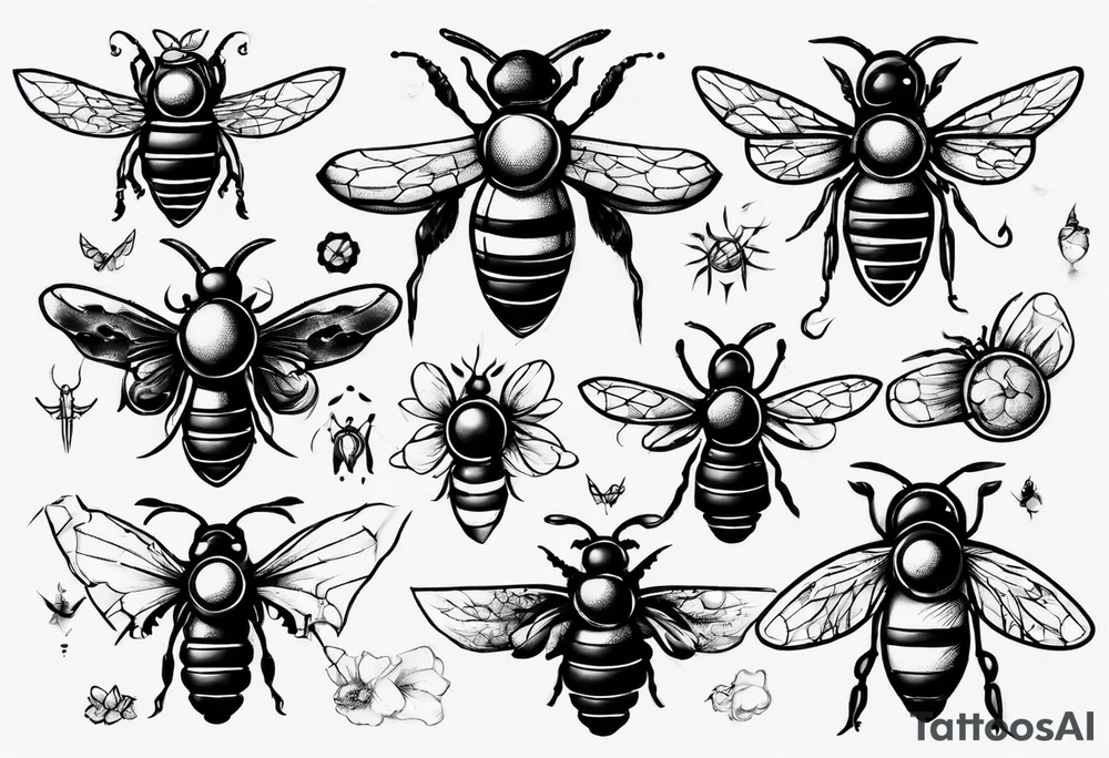 biene tattoo idea
