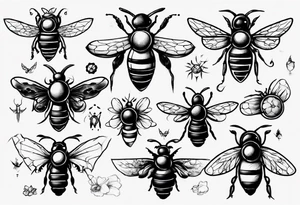biene tattoo idea