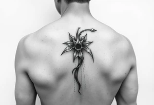 tribal nightshade tattoo tattoo idea