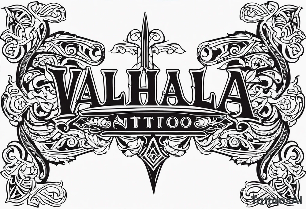 Valhalla tattoo idea