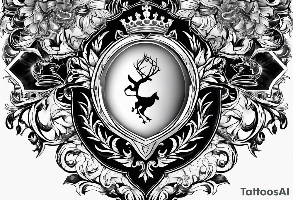 ESCUDO DE ROBLE tattoo idea
