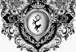 ESCUDO DE ROBLE tattoo idea