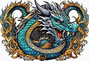 Eragon dragon tattoo idea