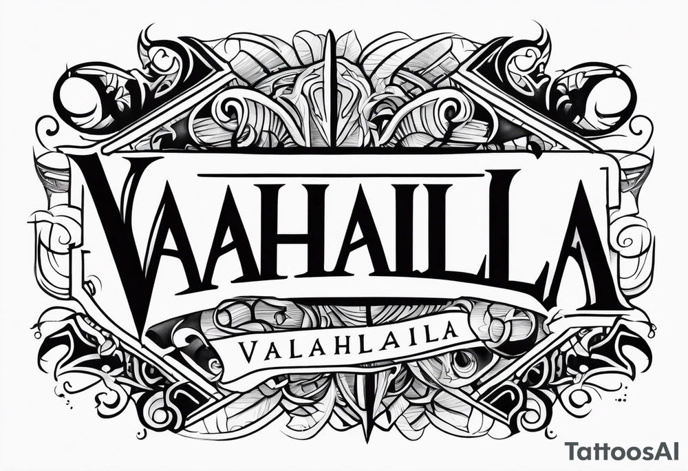 Valhalla tattoo idea