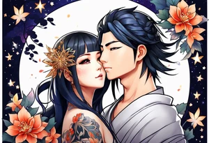 Hinata and hanabi tattoo idea