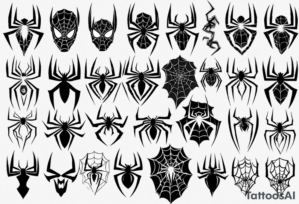 Spiderman tattoo idea