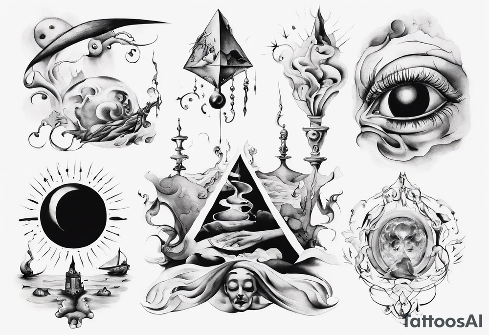 Dali’s dream tattoo idea
