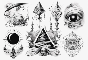 Dali’s dream tattoo idea