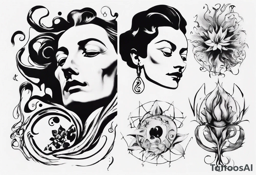 Dali’s dream tattoo idea