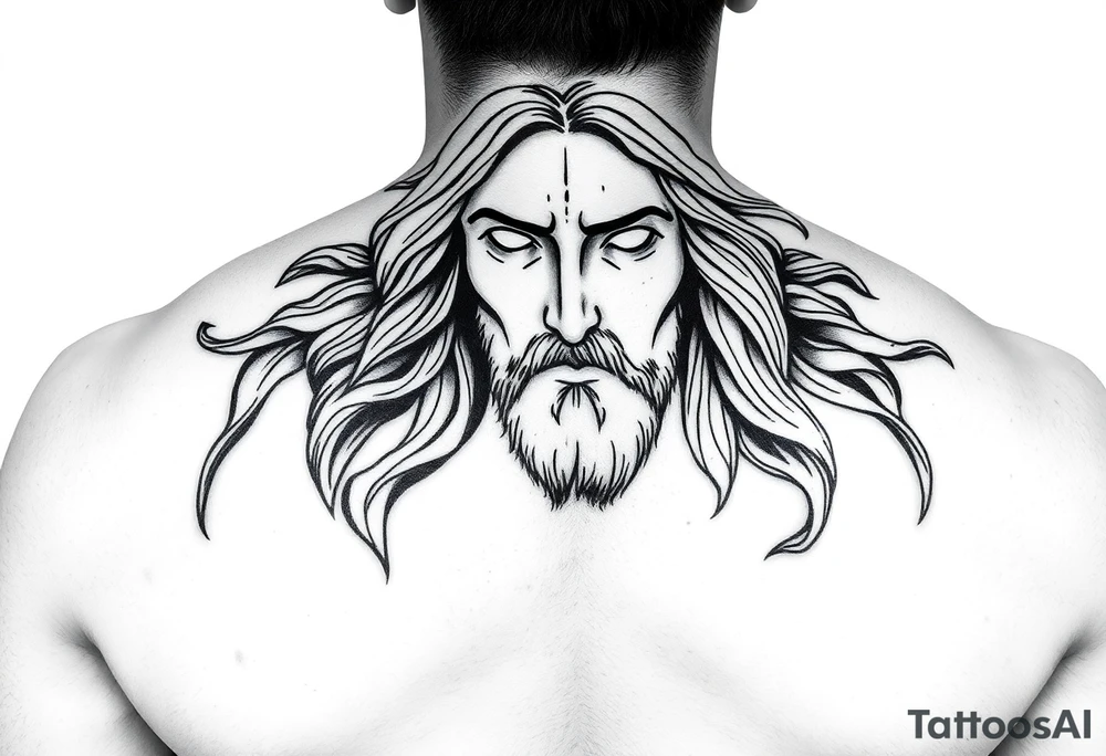 Jesus tattoo idea