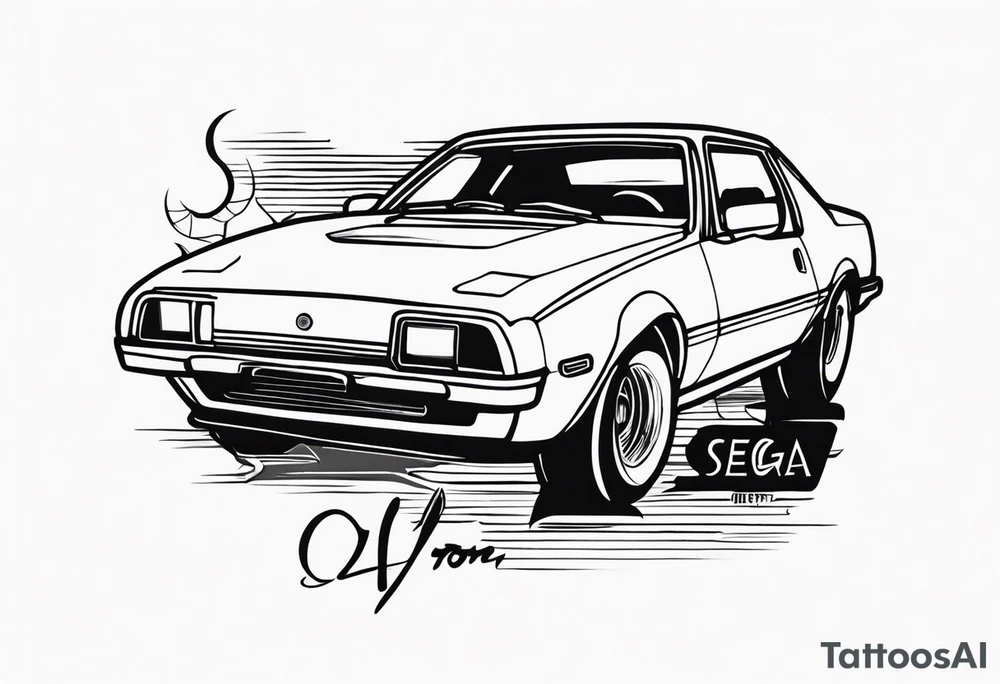 Lorn music artist, sega sunset title tattoo idea