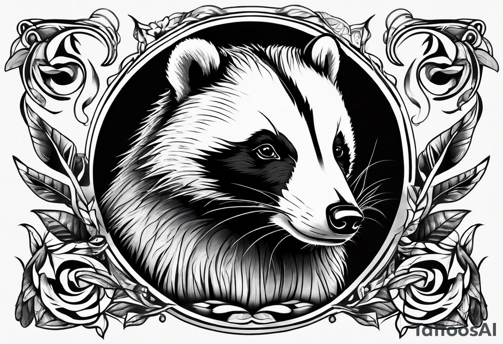 Mc Badger tattoo idea