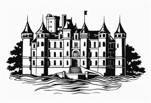 Chateau d’if prison tattoo idea