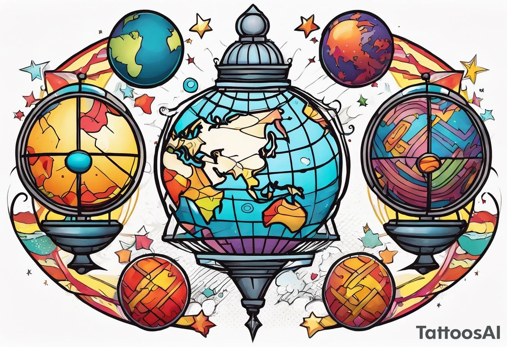 Atlas tattoo idea