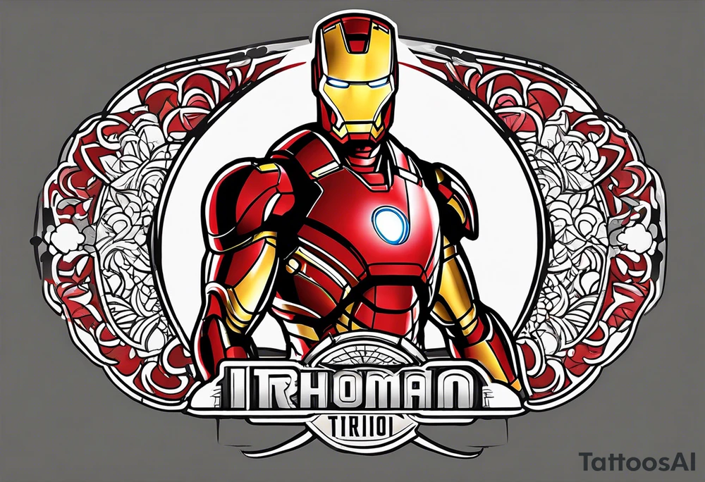 IRONMAN triathlon logo tatoo tattoo idea