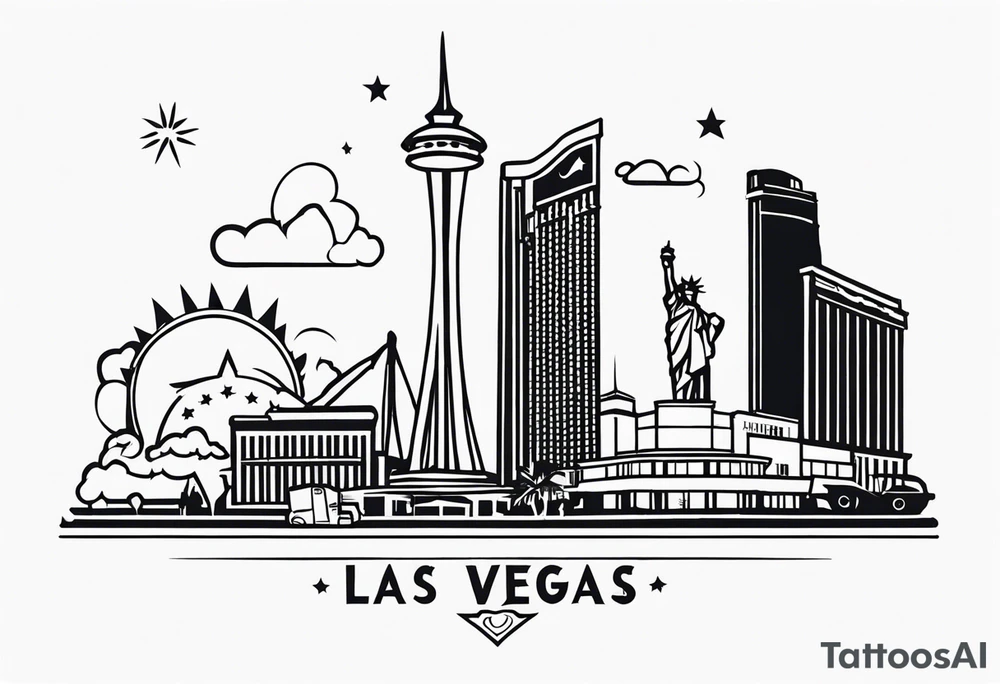 Las vegas tattoo idea