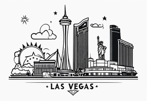 Las vegas tattoo idea