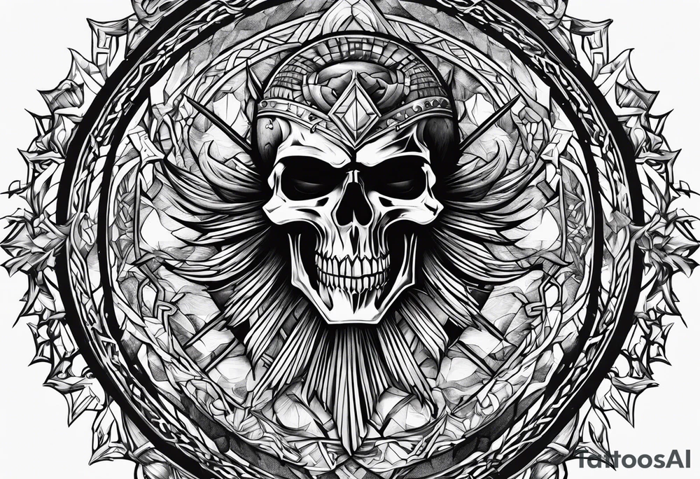 berserk brand of sacrifice tattoo idea