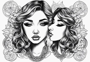 Twin Gemini son tattoo tattoo idea