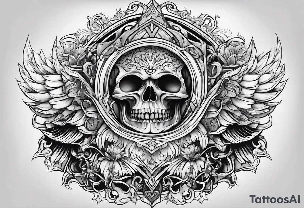 Cloak and dagger tattoo idea