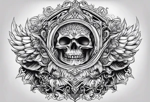 Cloak and dagger tattoo idea