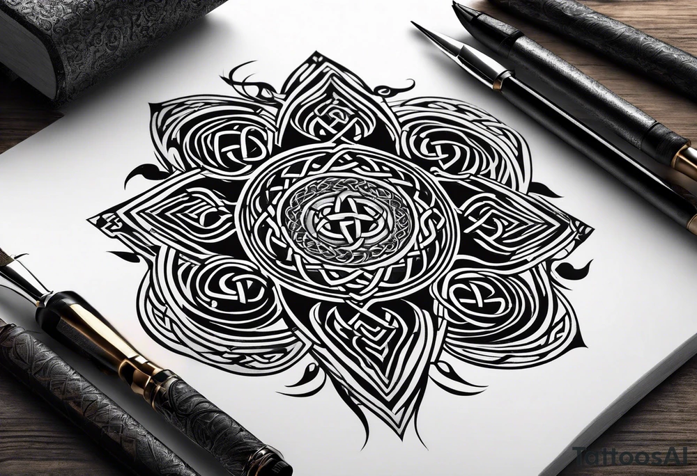 celtic tattoo tattoo idea