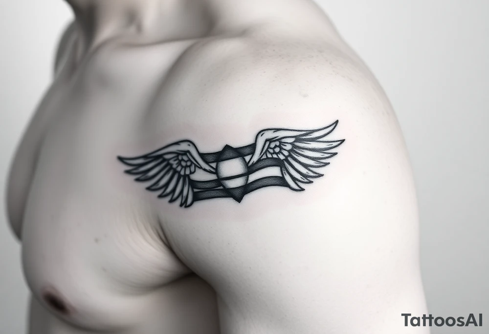 A tattoo representing the embracement of homosexuality. self-discovery, freedom, and acceptance. Keep the design elegant, modern, and deeply meaningful. tattoo idea
