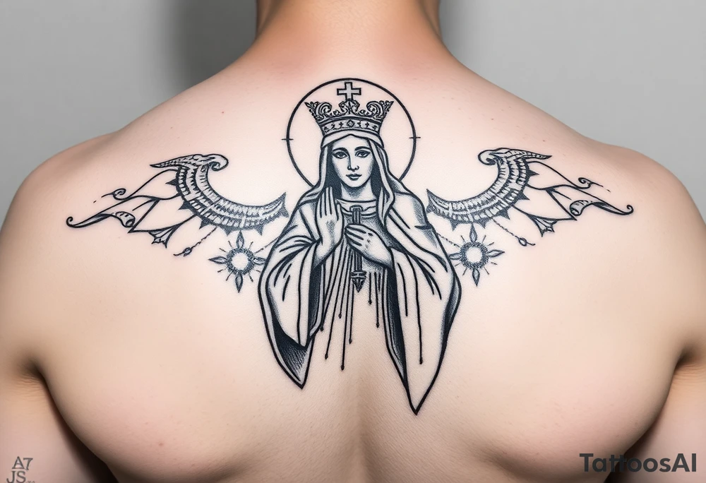 Saint Barbara tattoo idea
