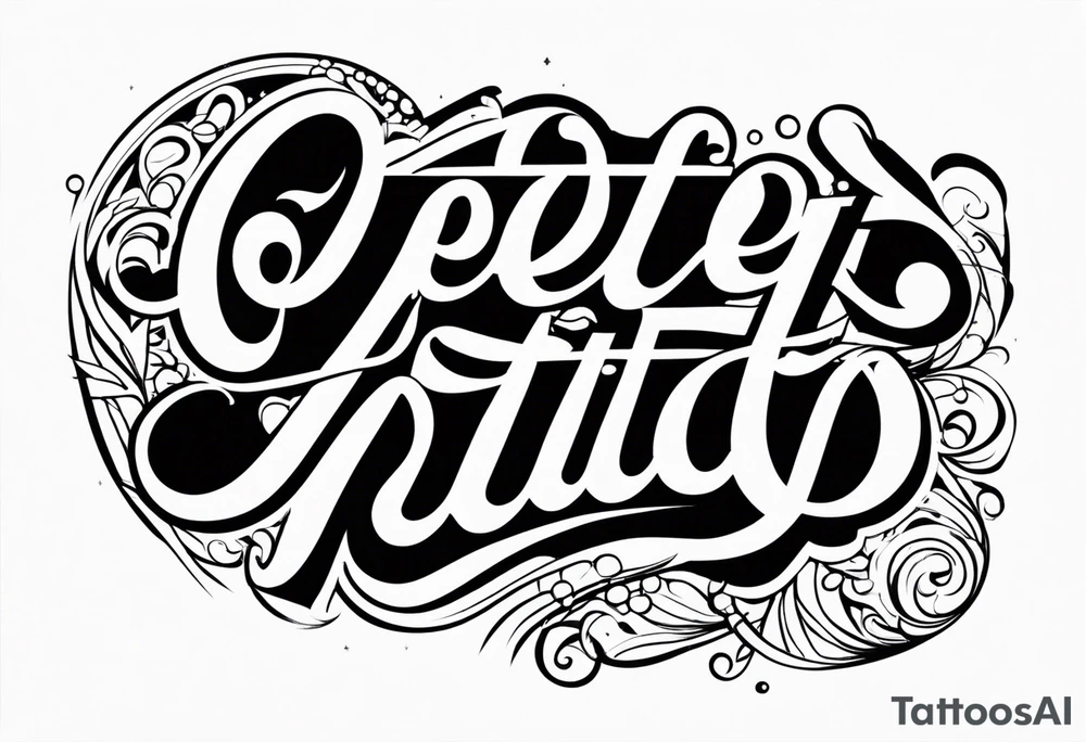 Peter tattoo idea