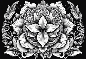 Power strength tattoo idea