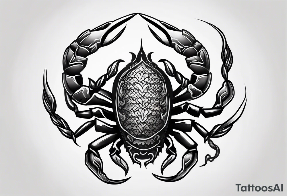 scorpion tattoo idea