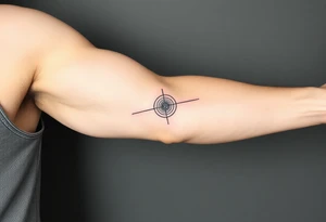 Simple
Right arm band.
Path exploring the universe tattoo idea