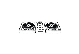 Dj decks, small tattoo idea