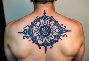 Scroll tattoo idea