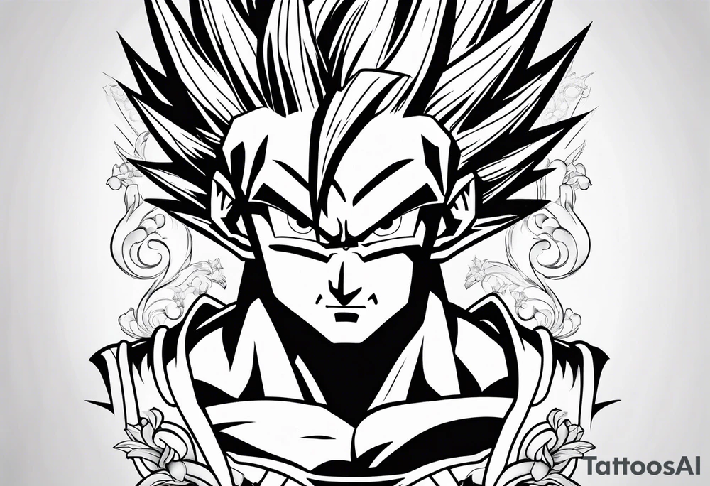 dragonball z tattoo idea