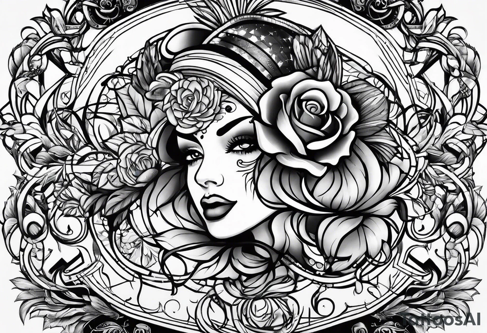music tattoo idea