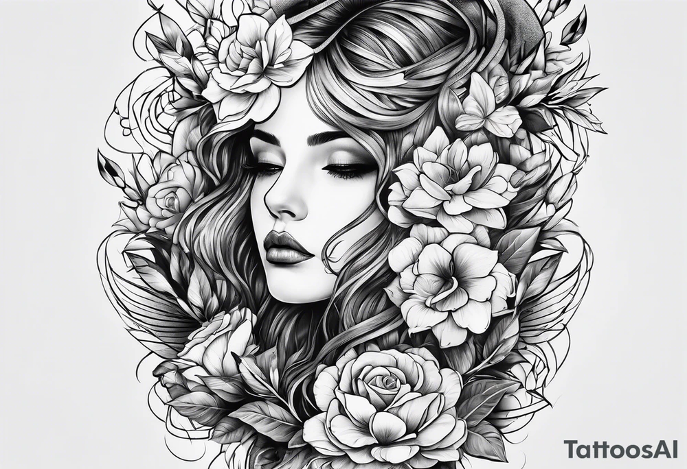 Alone tattoo idea
