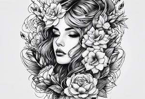 Alone tattoo idea