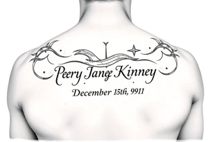 Percy James Kinney, Sagittarius, Born December 16th 1991 tattoo idea