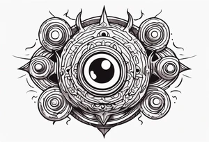 Dungeons and dragons beholder tattoo idea