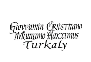 Giovanni Cristiano Maximus Turkaly tattoo idea